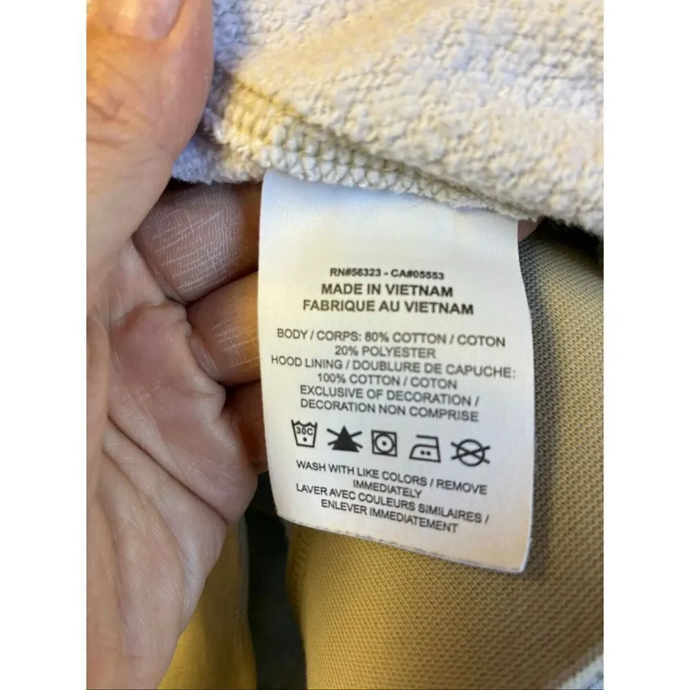 Nike Oversize Pullover Hoodie in Beige Size XL